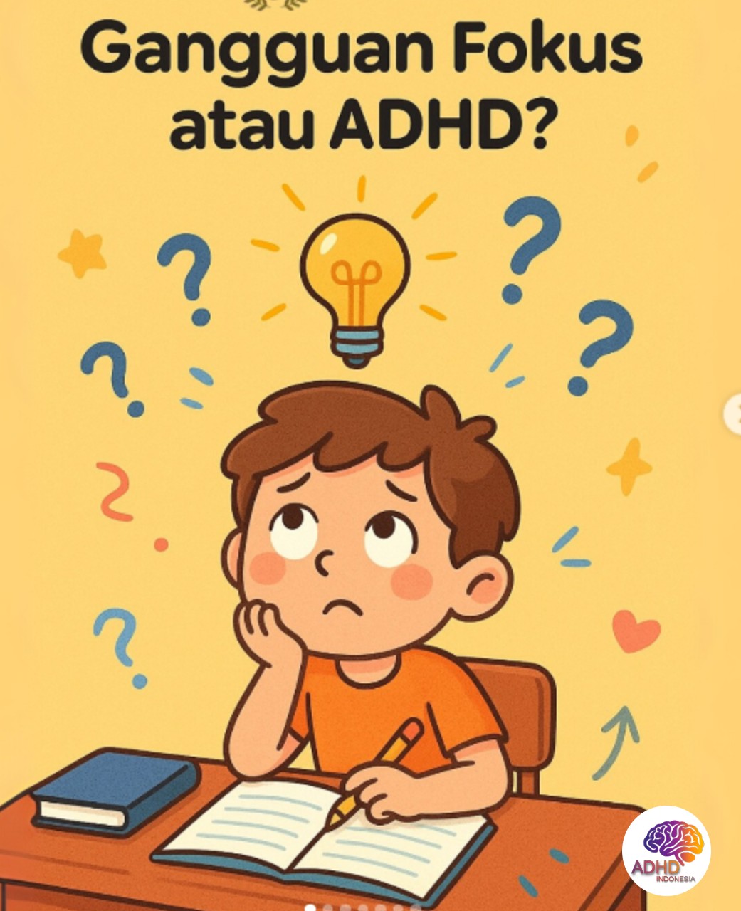 ADHD dan Kesulitan Fokus Anak: Edukasi untuk Keluarga di Kota Malang